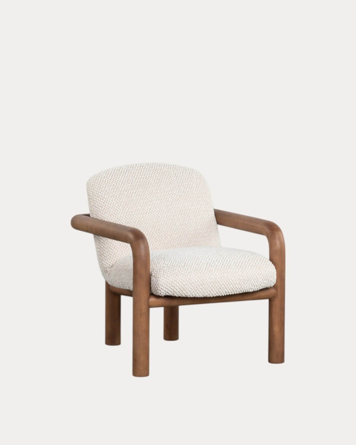 Pack 2 Fauteuils en Tissu et Bois Maiel, image de la gelerie 1