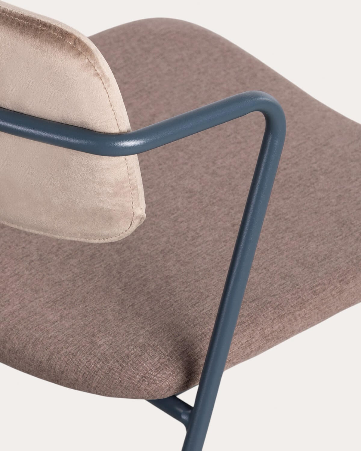 Pack 4 Chaises de Salle à Manger en Velours et Tissu Irun, image de la gelerie 6