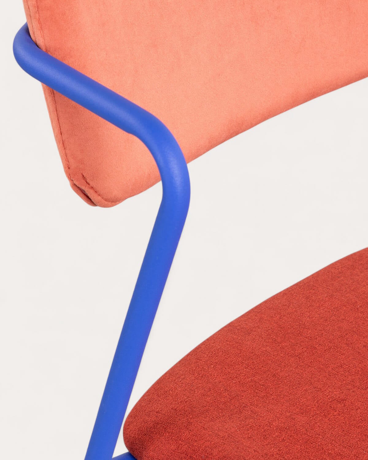 Pack 4 Chaises de Salle à Manger en Velours et Tissu Irun, image de la gelerie 4