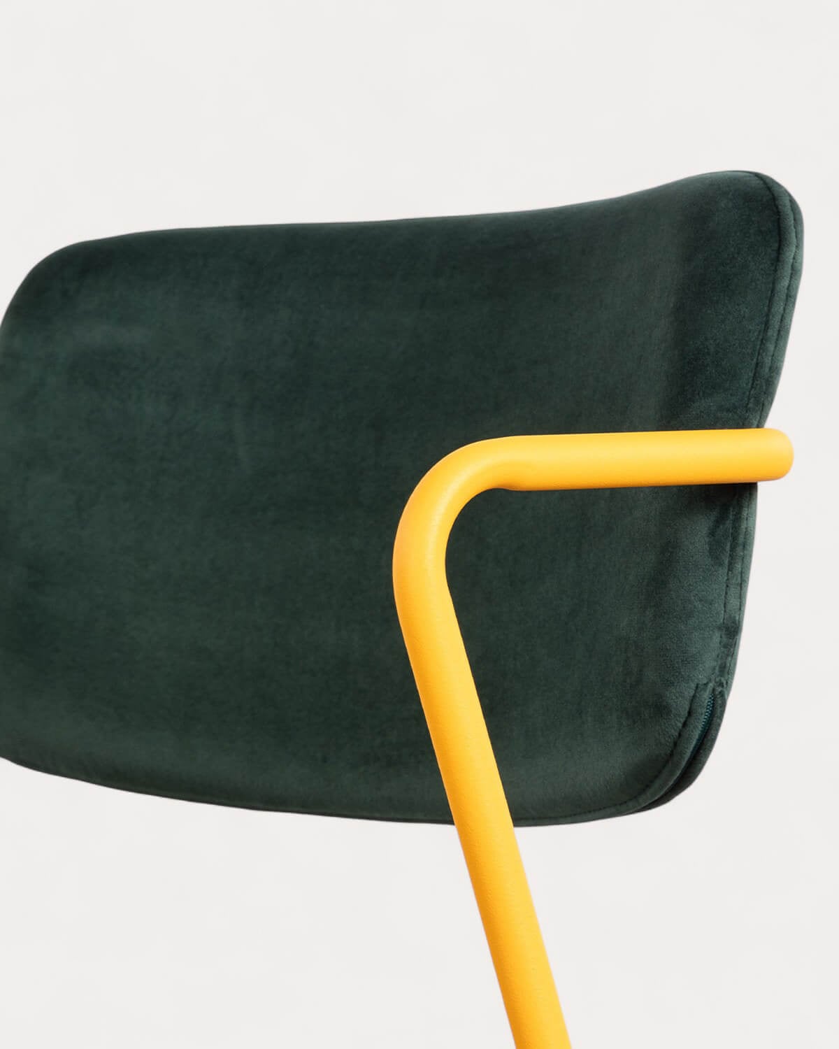 Pack 4 Chaises de Salle à Manger en Velours et Tissu Irun, image de la gelerie 6