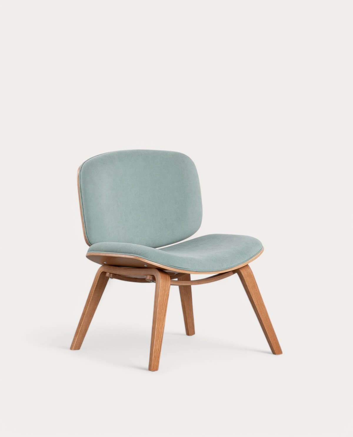 Pack 2 Fauteuils Prague en Bois et Tissu, image de la gelerie 1