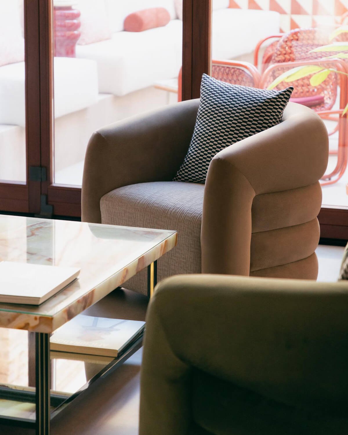 Pack 2 Fauteuils En Tissu Deian, image de la gelerie 2