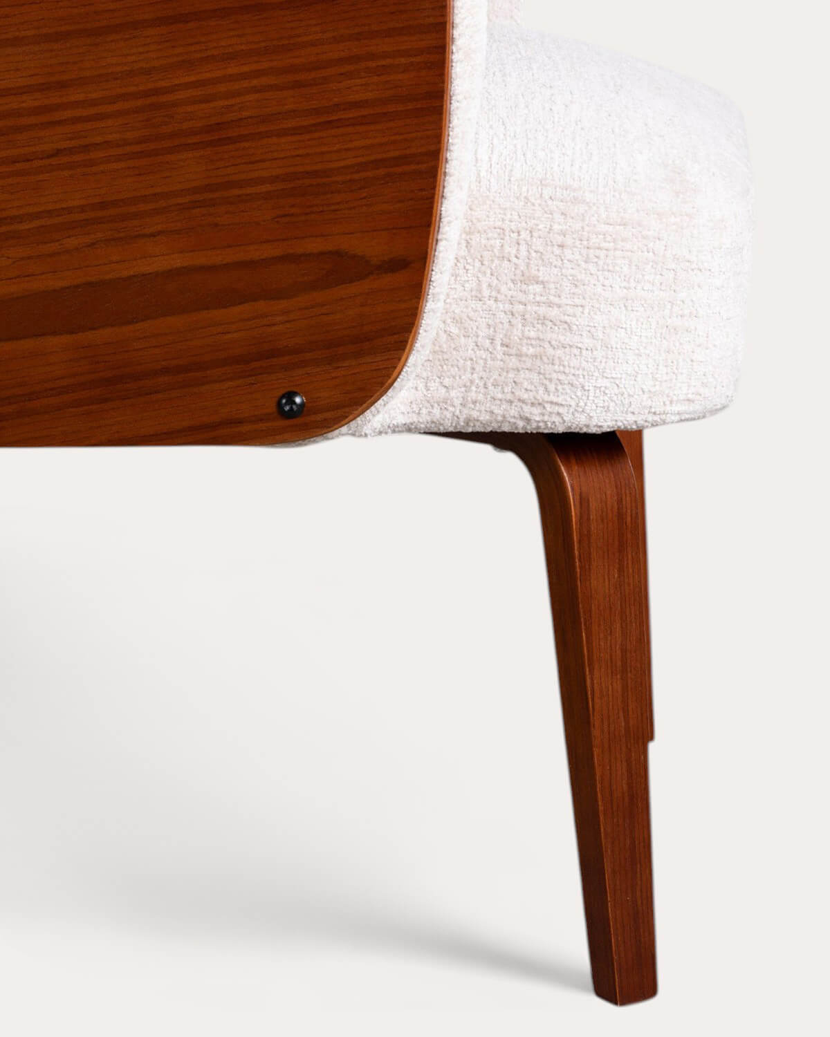 Pack 2 Fauteuils avec Accoudoirs en Bois et Tissu Denia, image de la gelerie 8