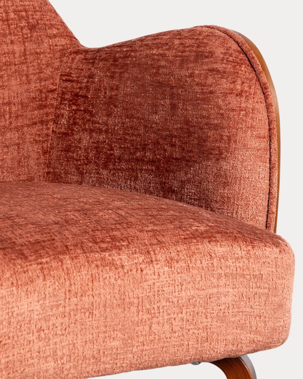 Pack 2 Fauteuils avec Accoudoirs en Bois et Tissu Denia, image de la gelerie 6