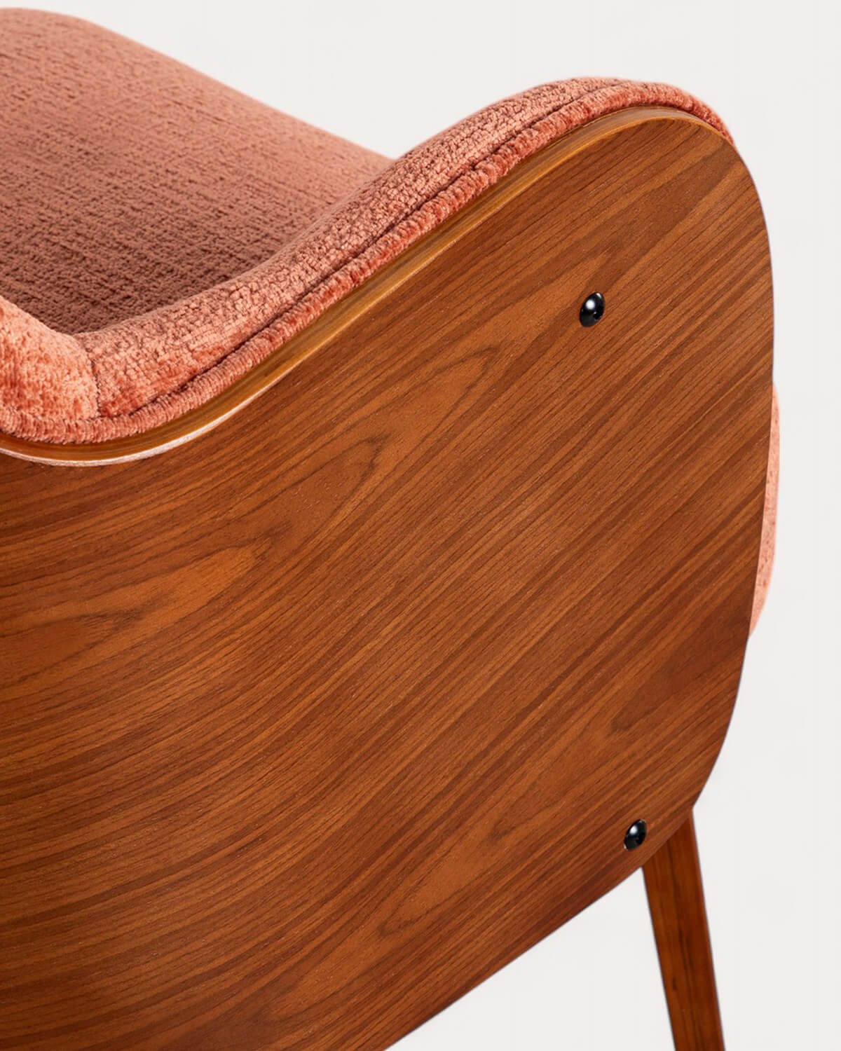 Pack 2 Fauteuils avec Accoudoirs en Bois et Tissu Denia, image de la gelerie 7