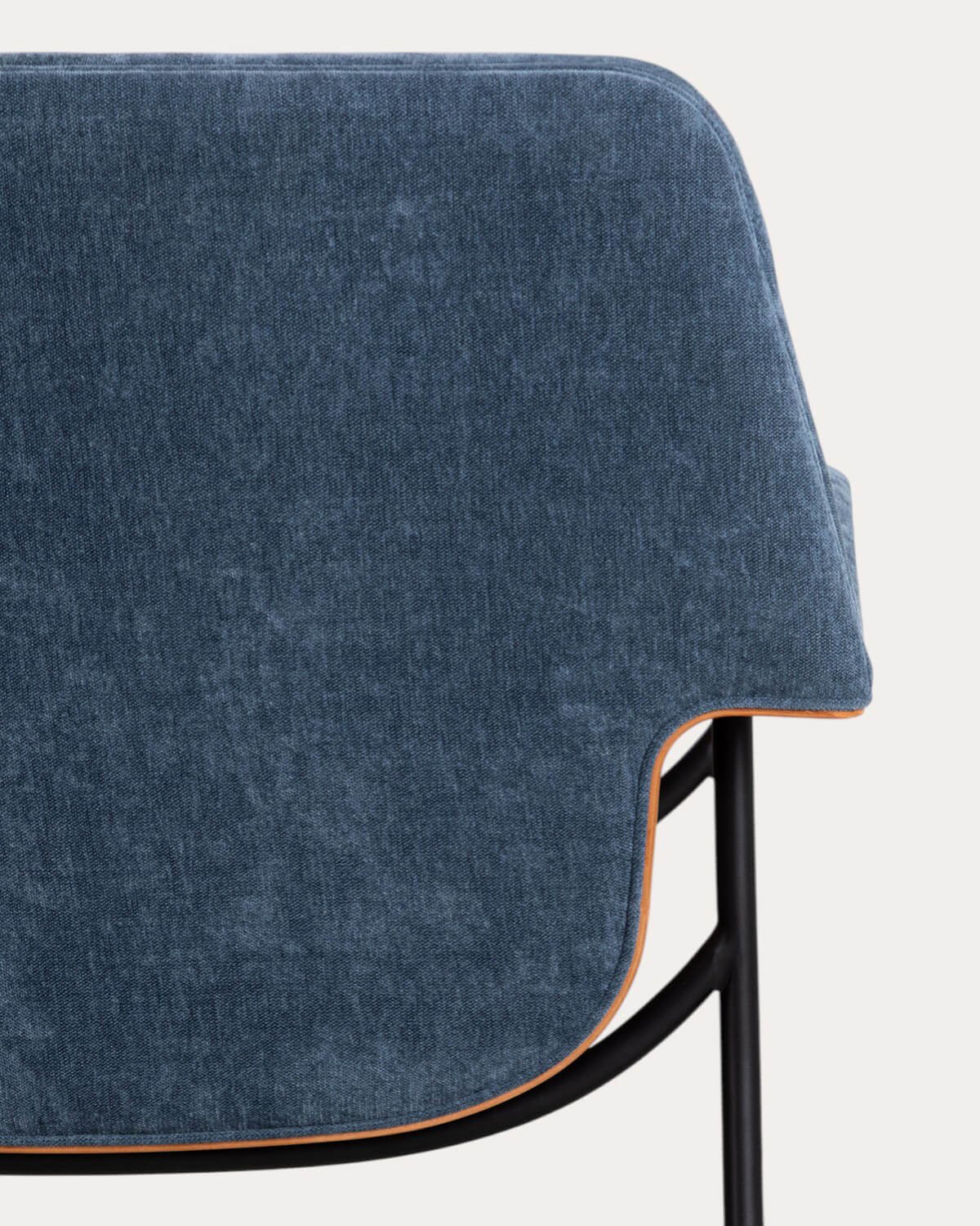 Pack de 2 Fauteuils avec Accoudoirs en Bois et Tissu Rinu, image de la gelerie 7