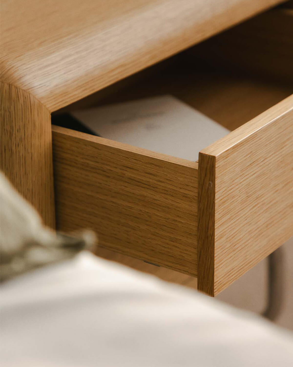 Pack 2 Tables de Chevet avec Tiroirs en Bois et Métal (55x40 cm) Candela, image de la gelerie 3