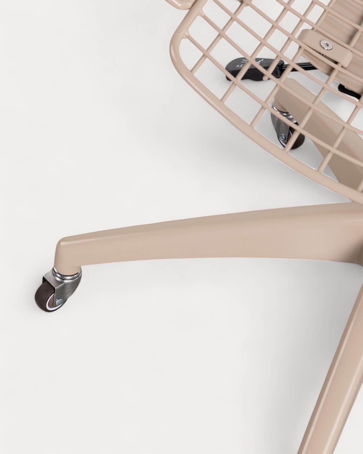 Chaise de Bureau Vintage en Métal à Dossier Bas Aras, image de la gelerie 6