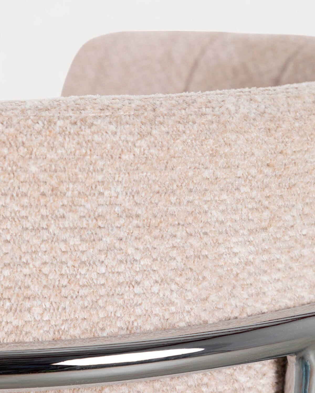 Chaise de Bureau Réglable en Métal et Tissu Petra, image de la gelerie 6