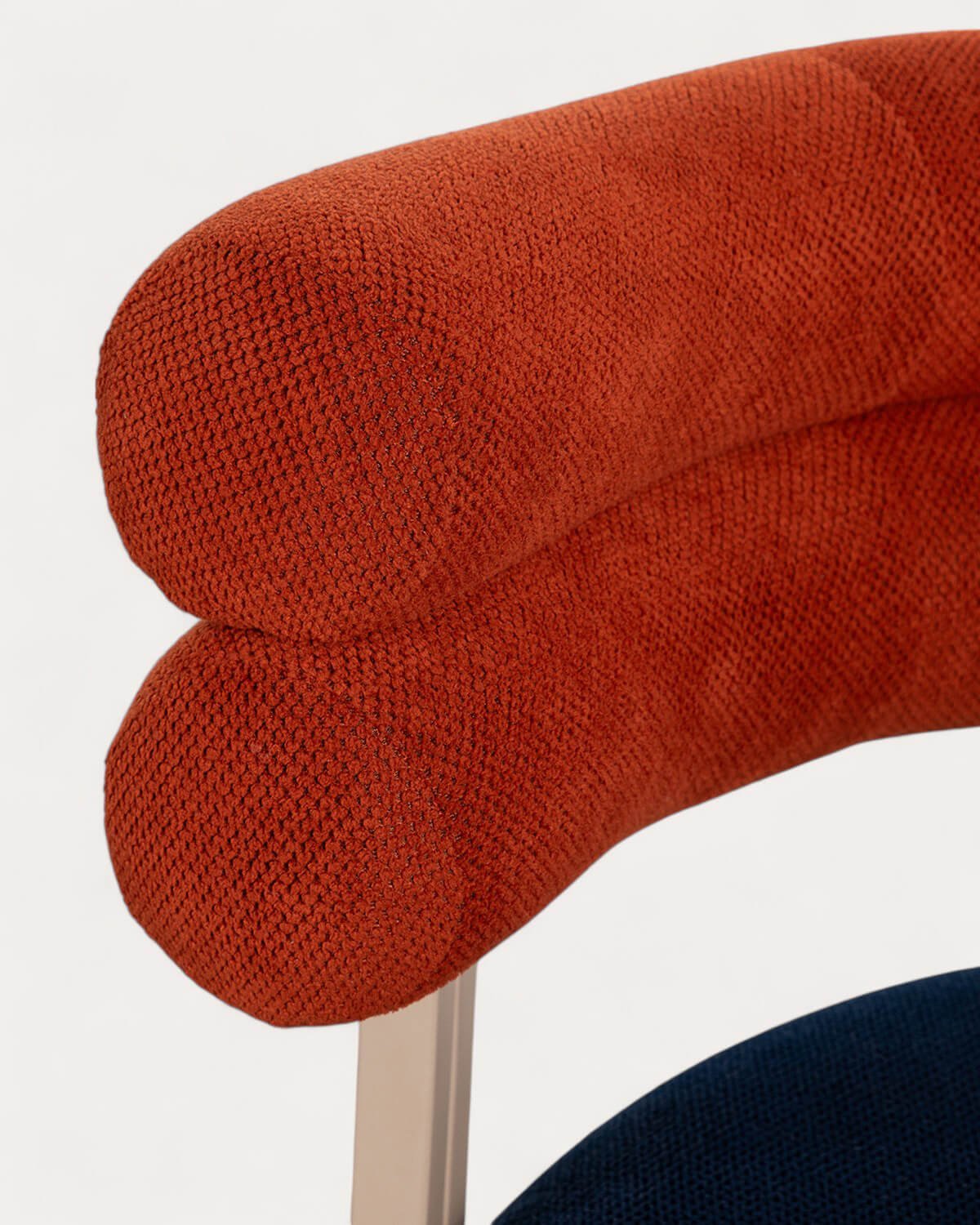 Chaise de Bureau Réglable en Métal et Tissu Aixa, image de la gelerie 4