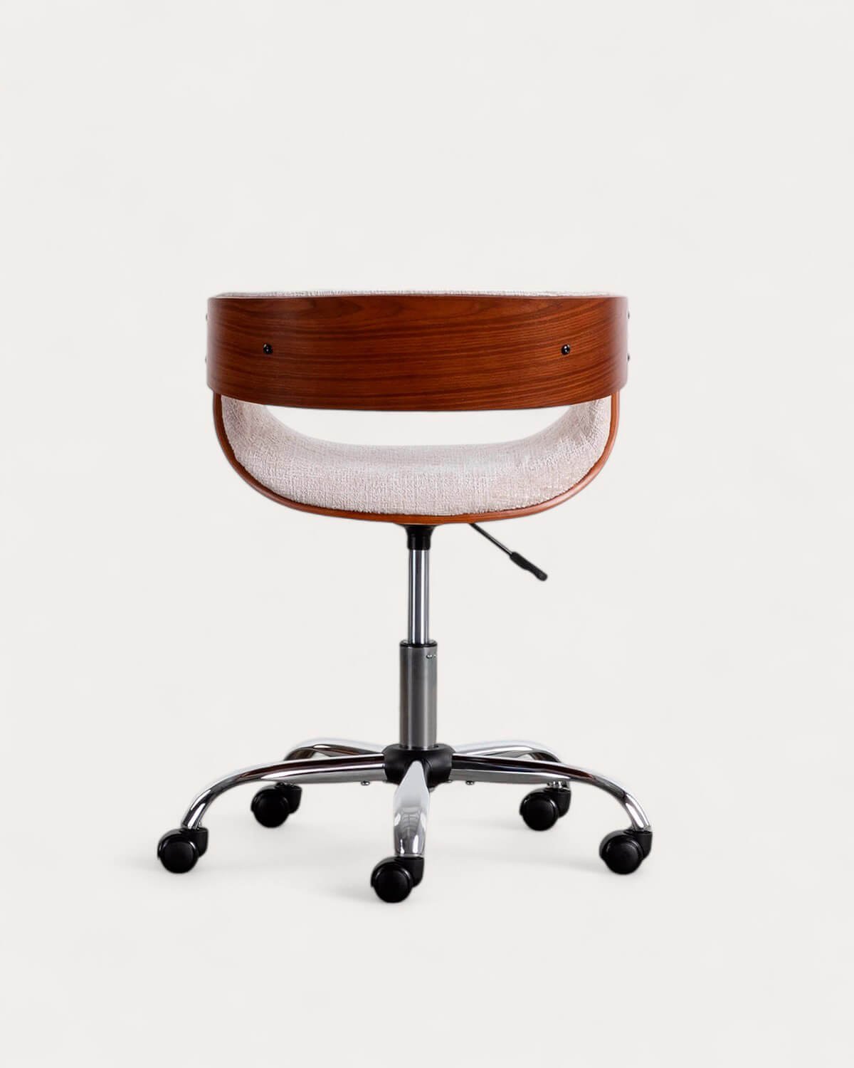 Chaise de Bureau Réglable en Bois et Tissu Berlin, image de la gelerie 5