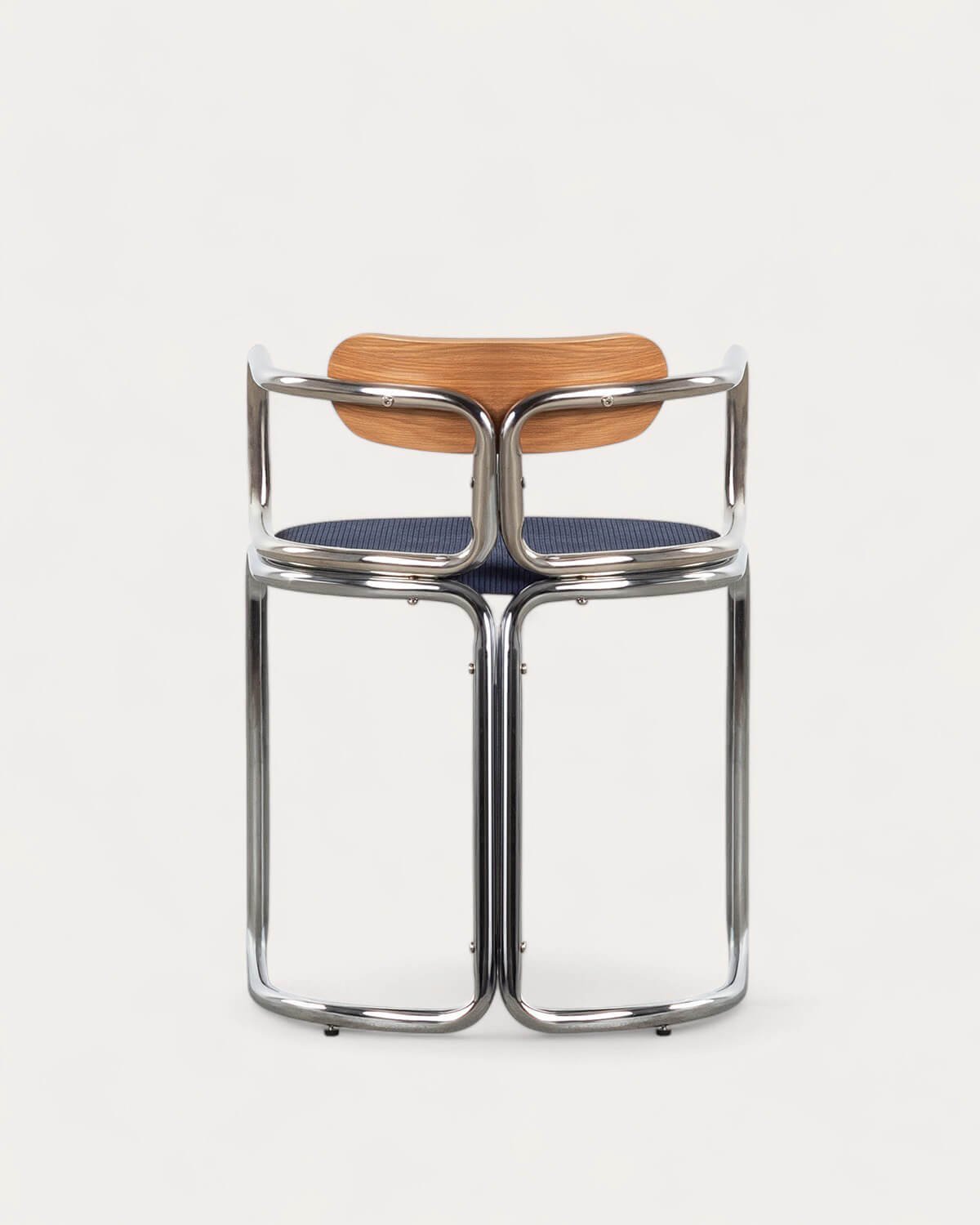 Pack 4 Chaises de Salle à Manger avec Accoudoirs en Velours Côtelé Épais et Bois Teba, image de la gelerie 5