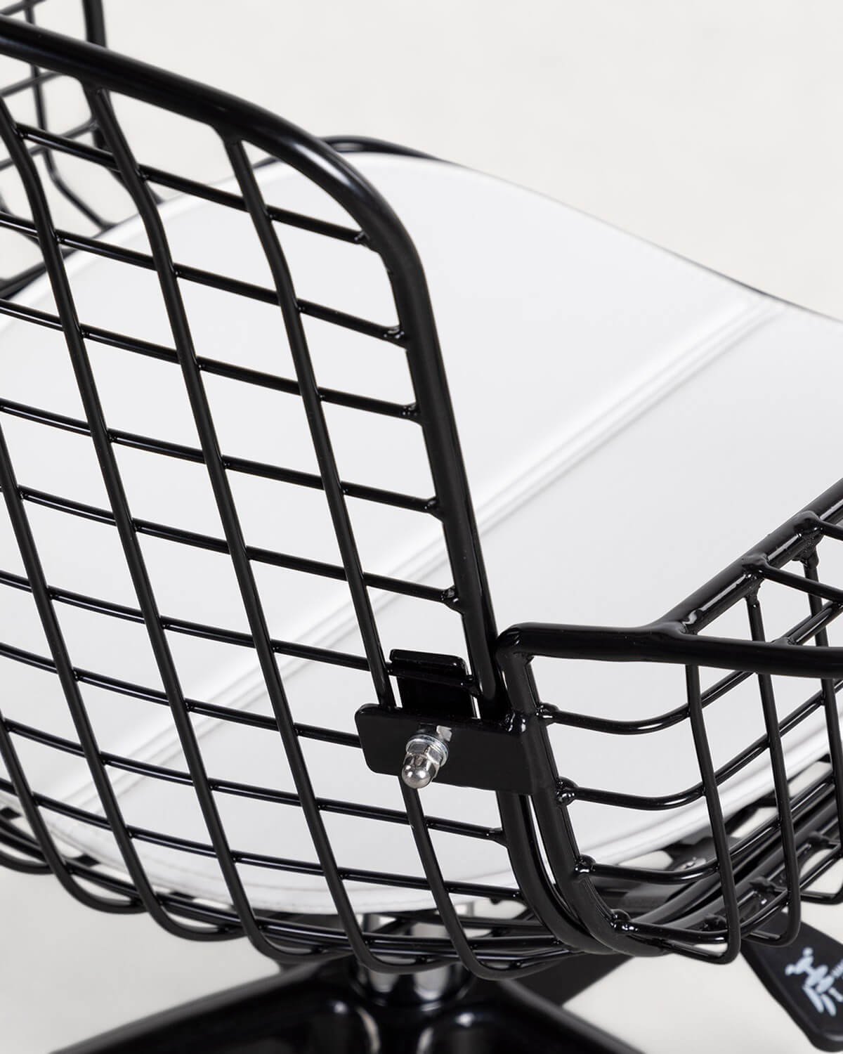 Chaise de Bureau Vintage en Métal à Dossier Haut Aras, image de la gelerie 4