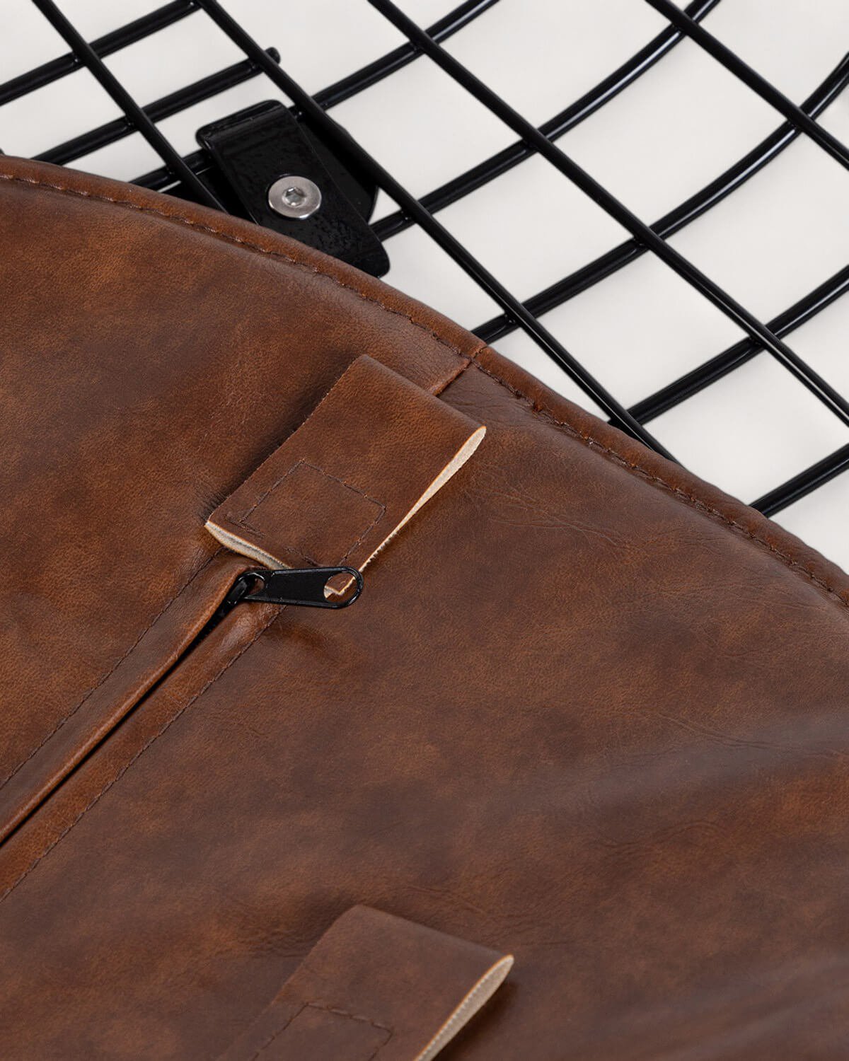 Chaise de Bureau Vintage en Métal à Dossier Haut Aras, image de la gelerie 6