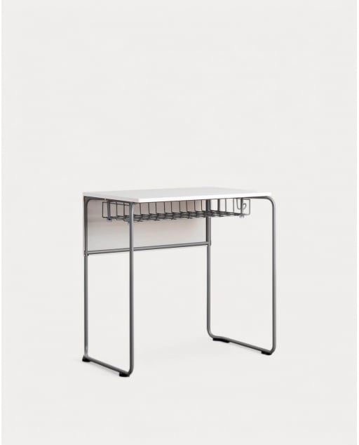 Bureau avec Rangement en ABS et Bois Brel