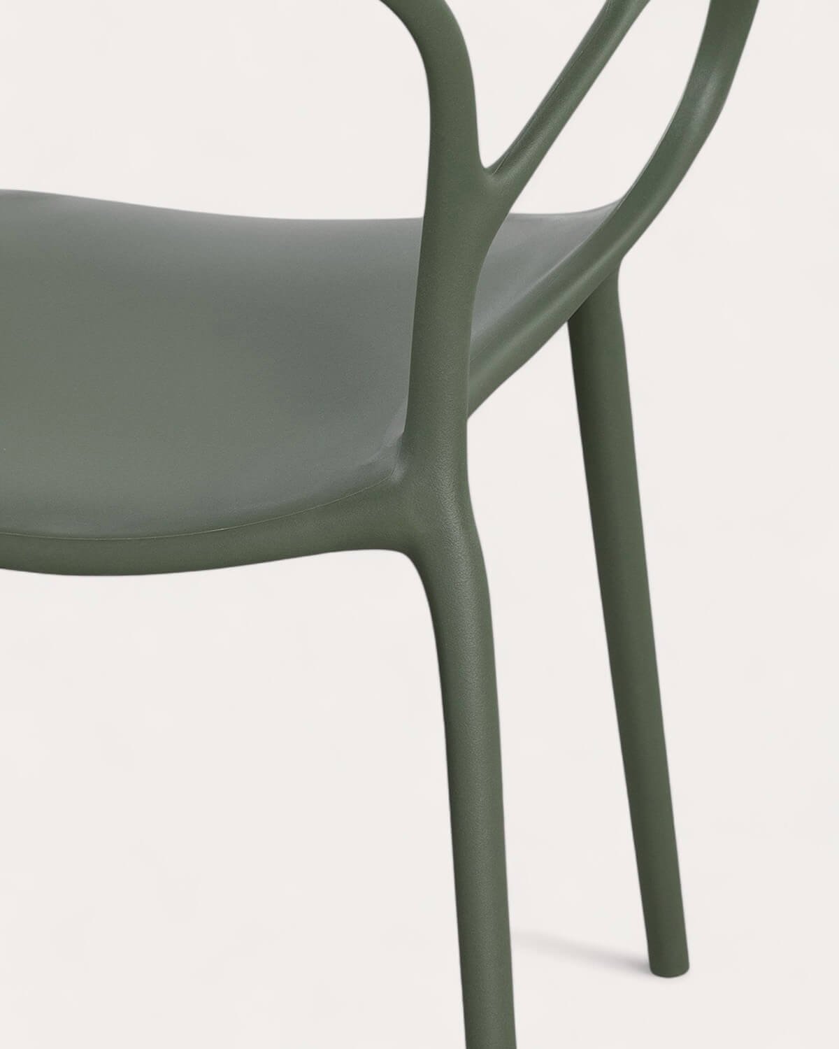 Pack 2 Chaises de Salle à Manger en Polypropylène avec Accoudoirs Erbra, image de la gelerie 4530067