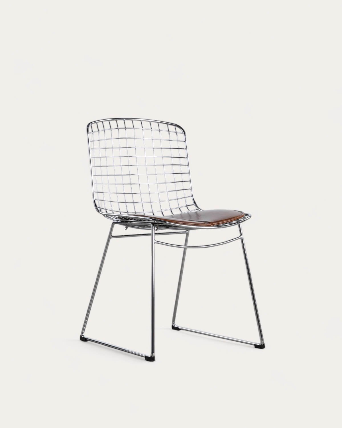Chaise de Salle à Manger en Métal à Dossier Haut Aras , image de la gelerie 1