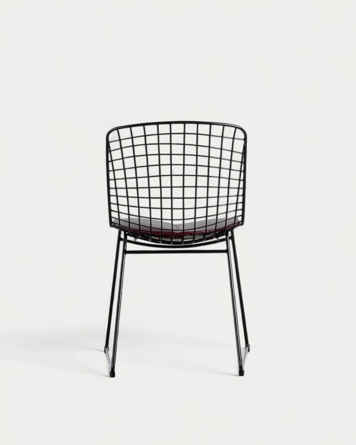 Chaise de Salle à Manger en Métal à Dossier Haut Aras , image de la gelerie 5