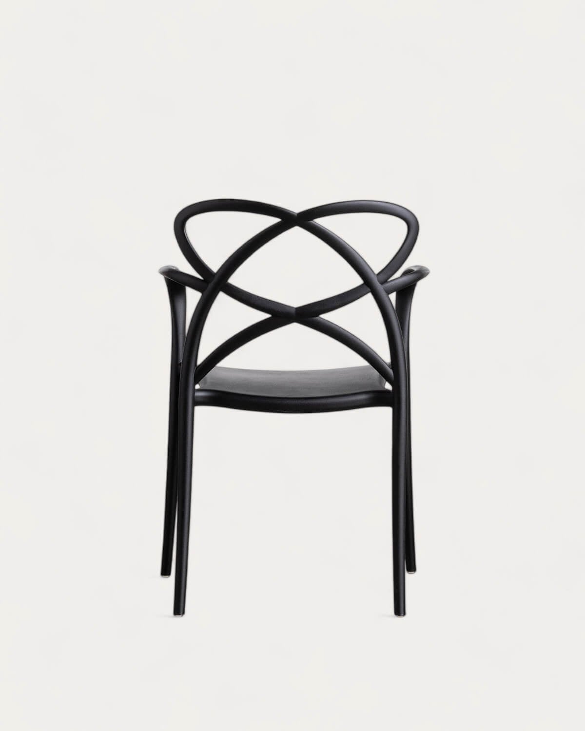 Pack 2 Chaises d'Extérieur en Polypropylène avec Accoudoirs Cielo, image de la gelerie 5