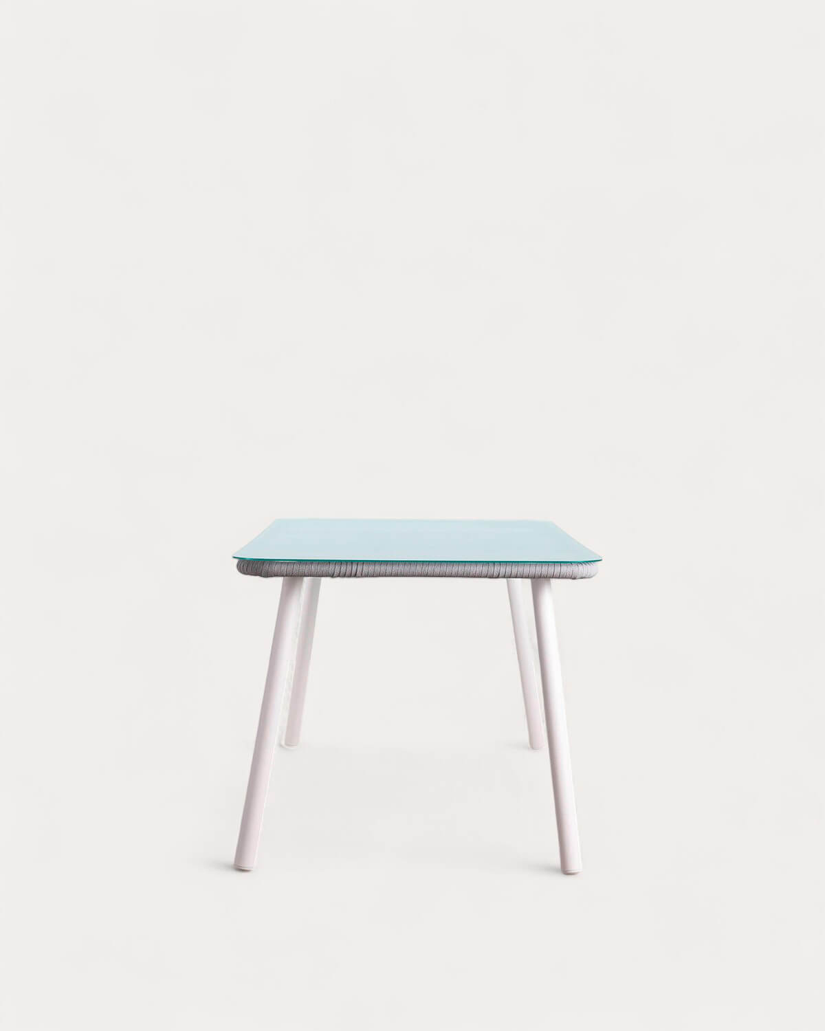 Table d'Extérieur Rectangulaire en Aluminium et Verre (160x90 cm) Drian, image de la gelerie 4