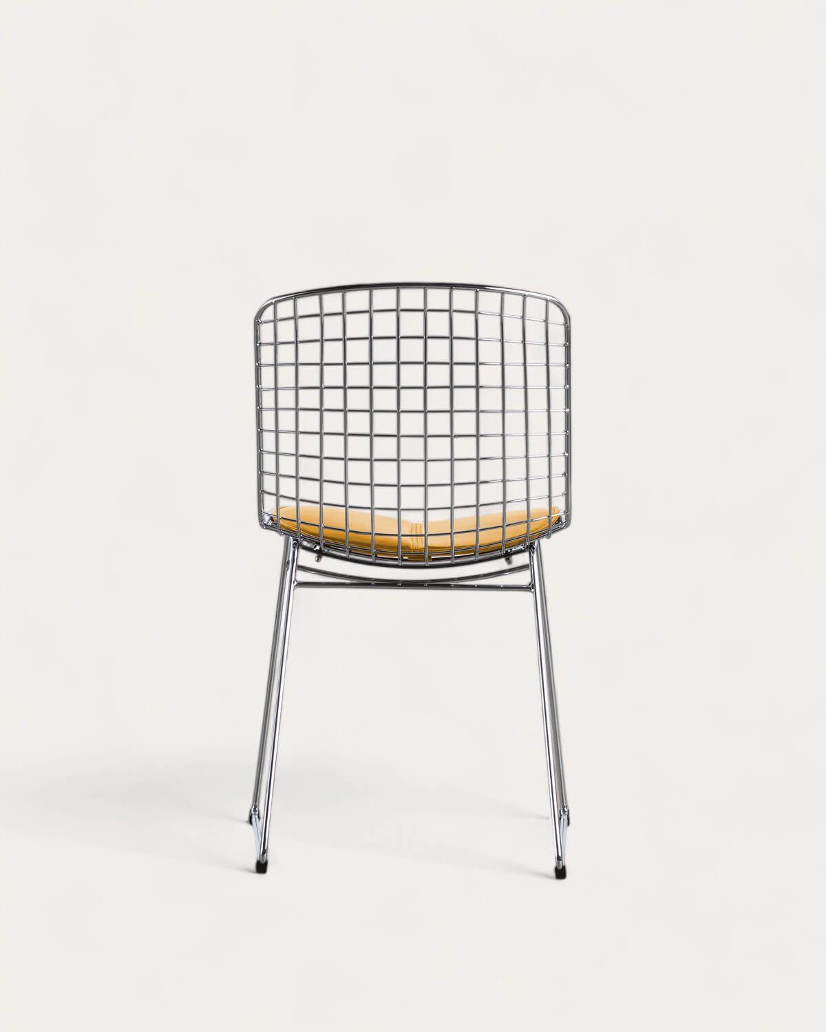 Chaise de Salle à Manger en Métal à Dossier Haut Aras , image de la gelerie 5