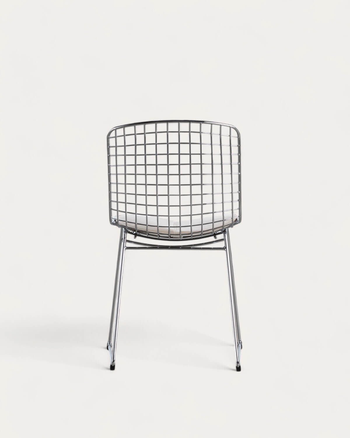 Chaise de salle à manger en métal à dossier haut Aras, image de la gelerie 5