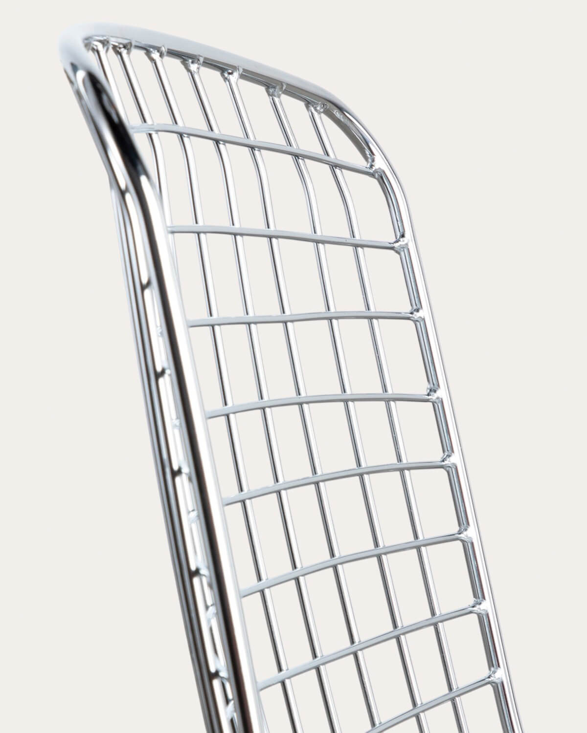Chaise de salle à manger en métal à dossier haut Aras, image de la gelerie 8