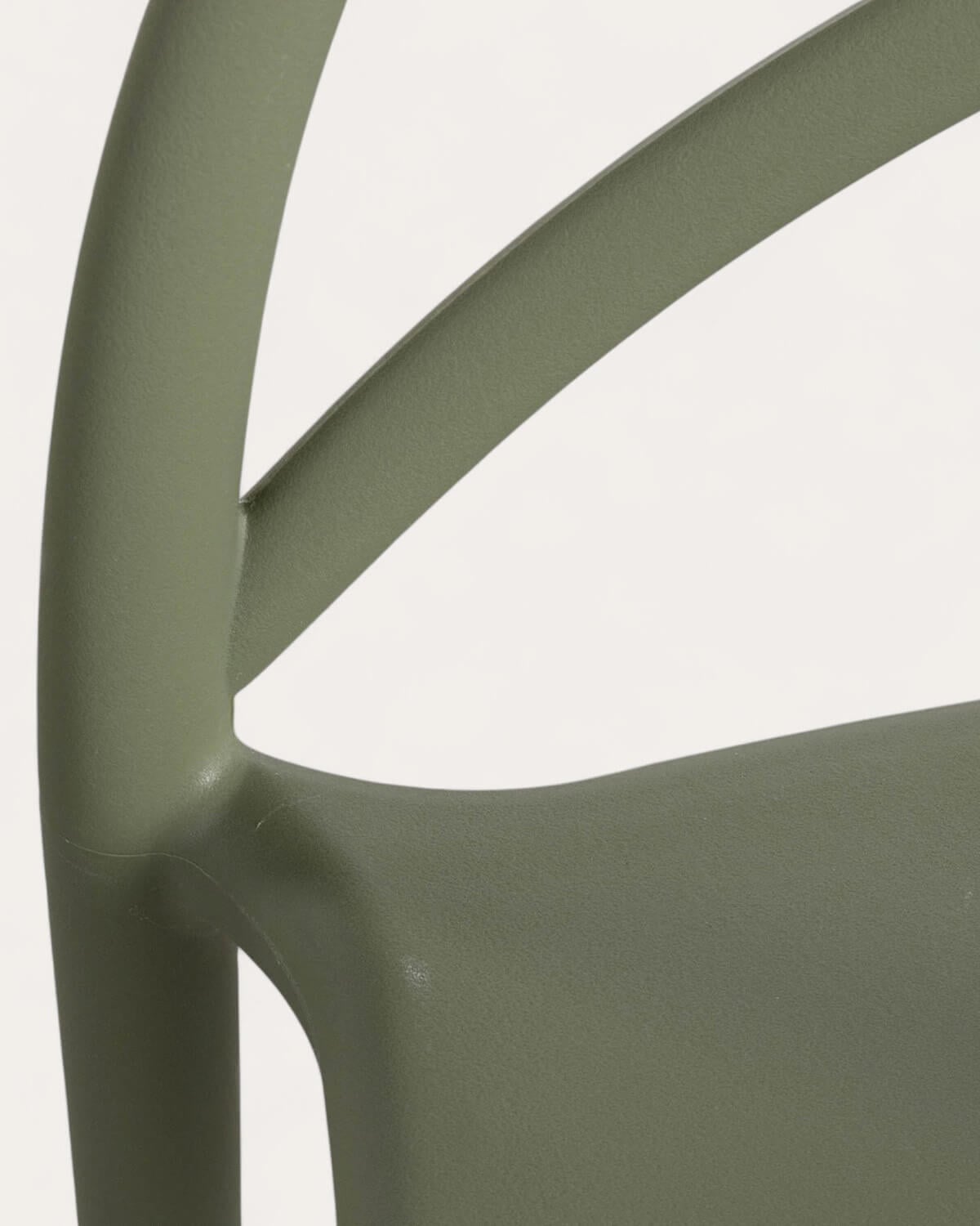 Pack 4 Chaises d'Extérieur en Polypropylène avec Accoudoirs Cielo, image de la gelerie 7