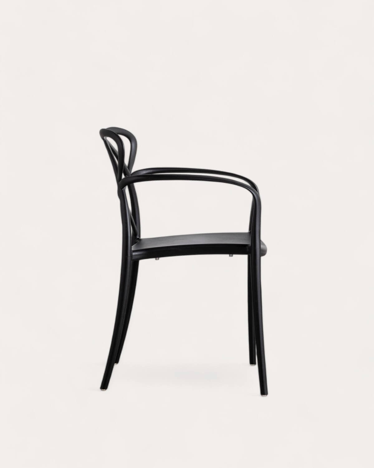 Pack 4 Chaises d'Extérieur en Polypropylène avec Accoudoirs Cielo, image de la gelerie 4