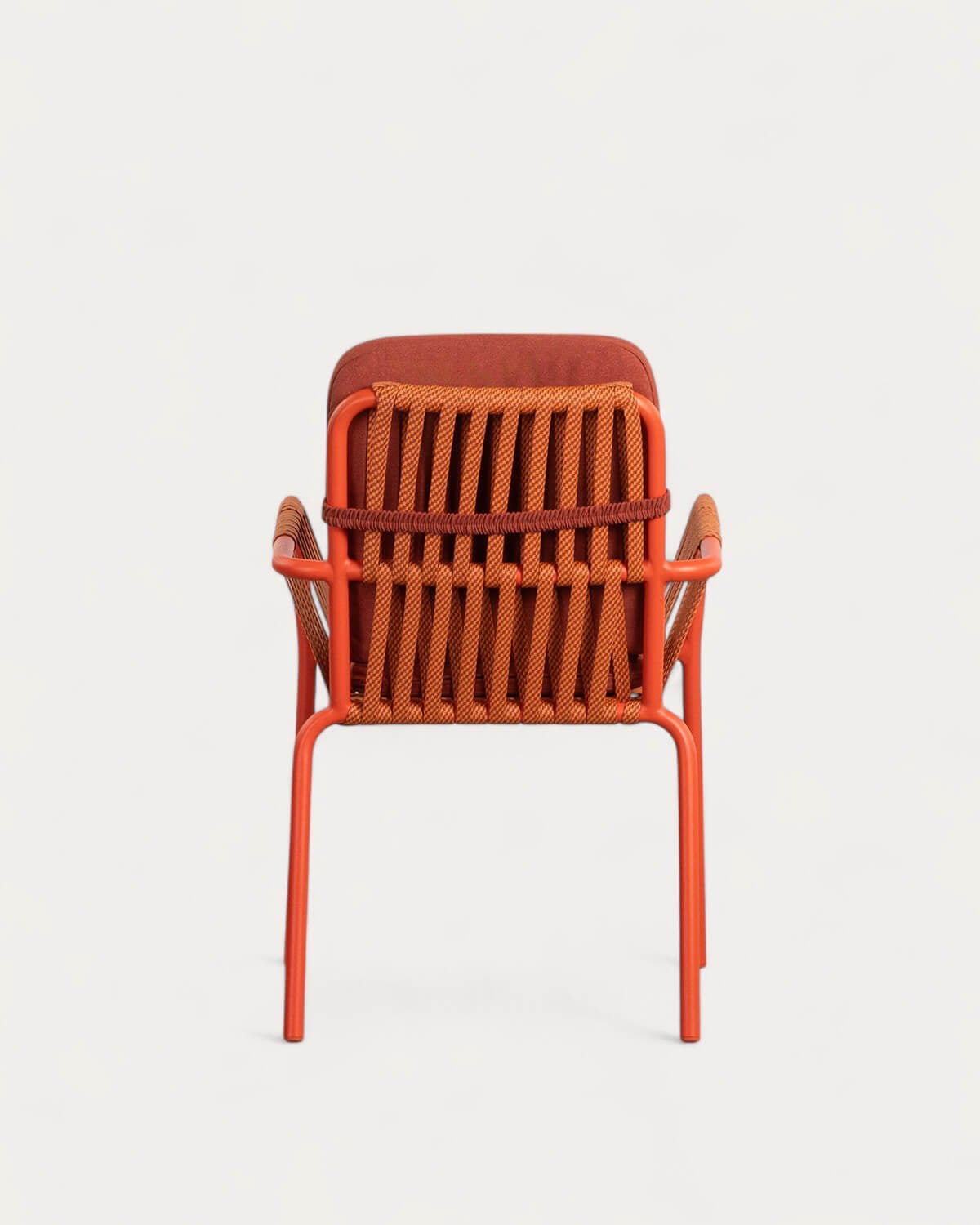 Pack de 4 Chaises d'Extérieur en Aluminium et Corde Drian , image de la gelerie 5