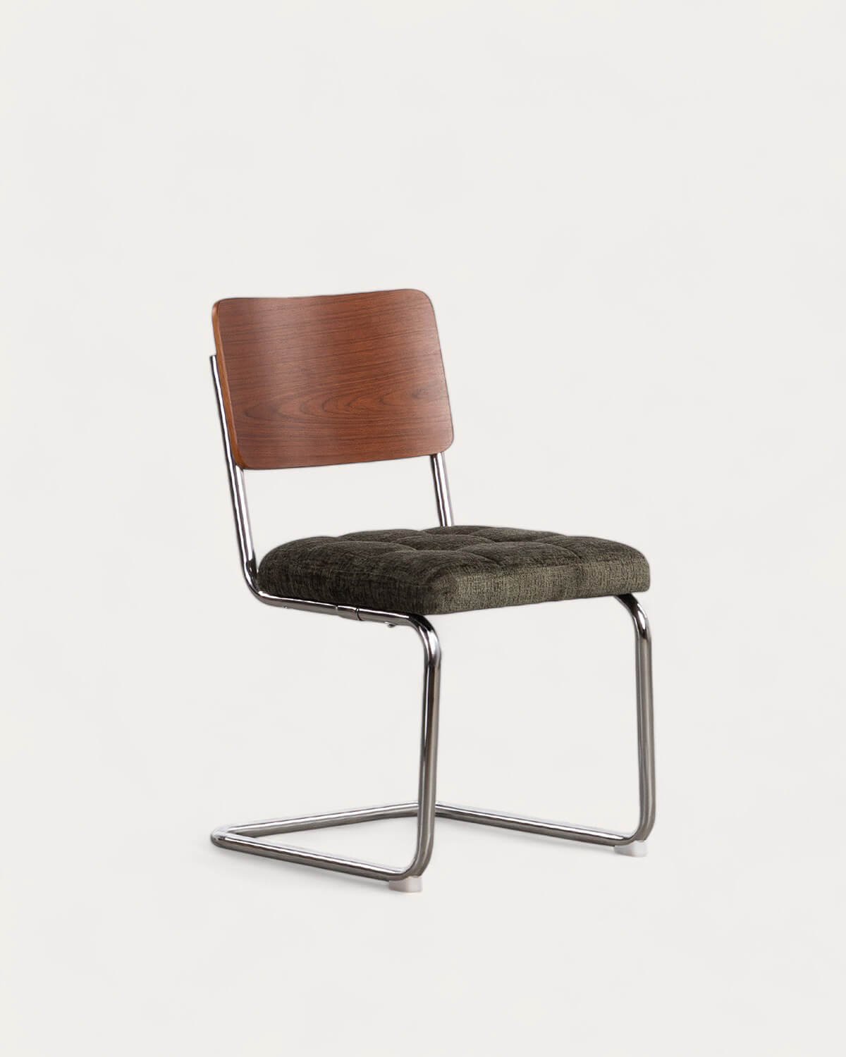 Chaise de Salle à Manger en Bois et Tissu Cuba, image de la gelerie 1