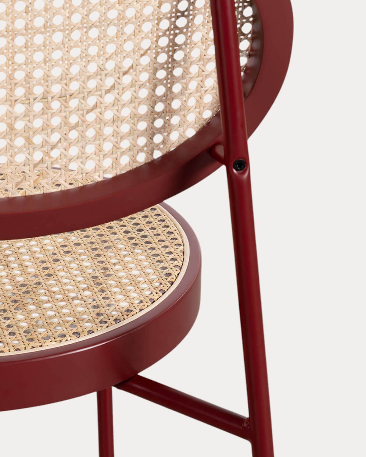 Chaise de Salle à Manger en Rotin Naturel et Métal Vili, image de la gelerie 7