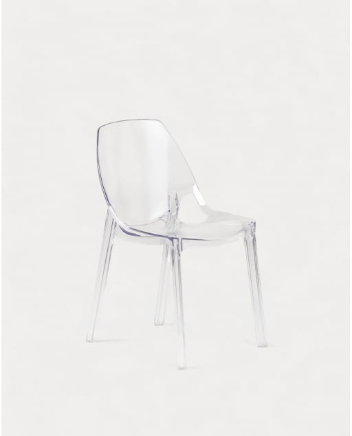 Pack 4 Chaises de Salle à Manger en polycarbonate Piaris