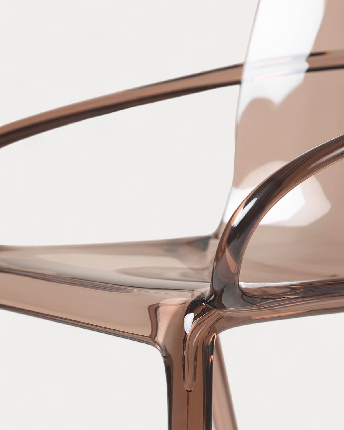 Chaise de Salle à Manger avec Accoudoirs en Polycarbonate Zuera, image de la gelerie 8