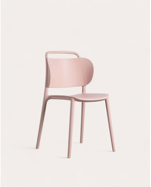 Pack 4 chaises d'extérieur en polypropylène Kole
