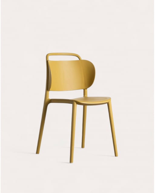 Pack 4 Chaises d'Extérieur en Polypropylène Kole