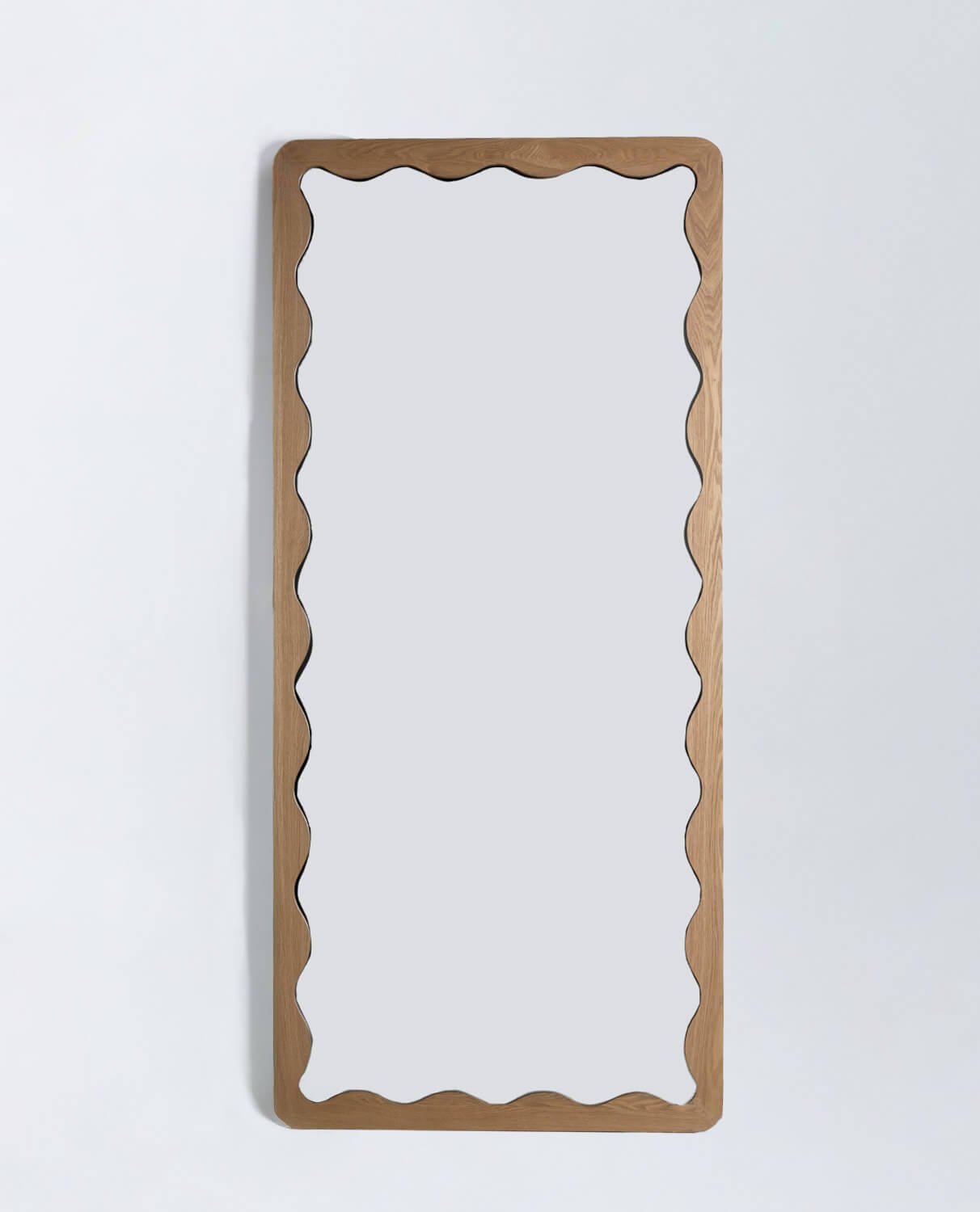 Miroir Mural Rectangulaire en Bois (220x99,5 cm) Arali, image de la gelerie 2