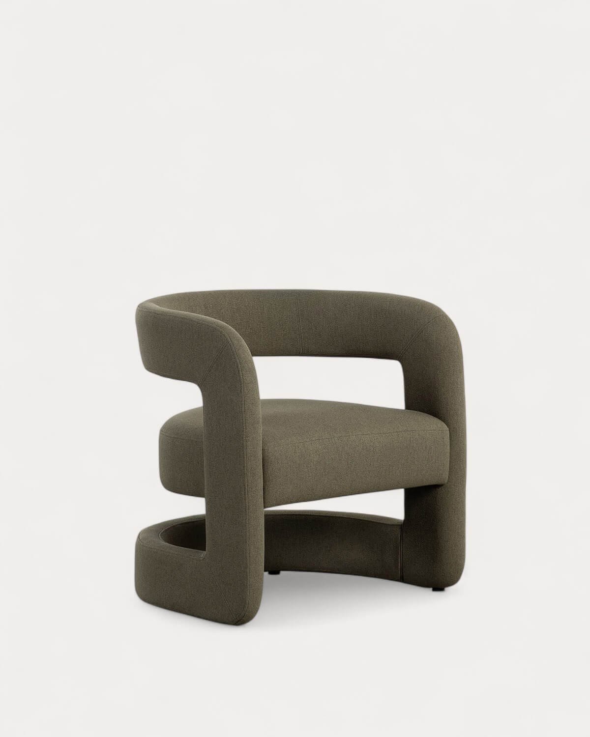 Fauteuil en tissu Winsi, image de la gelerie 1