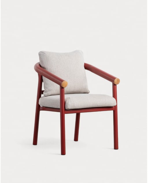 Pack 2 Chaises d'Extérieur en aluminium Cheryl