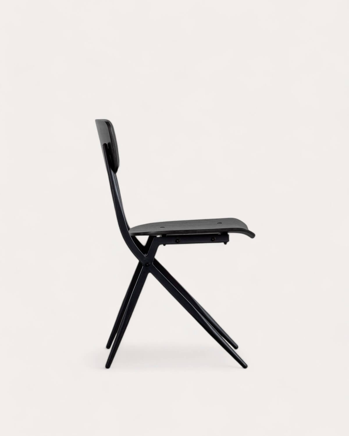 Pack 4 Chaises de Salle à Manger en Bois et Métal Ticher, image de la gelerie 4