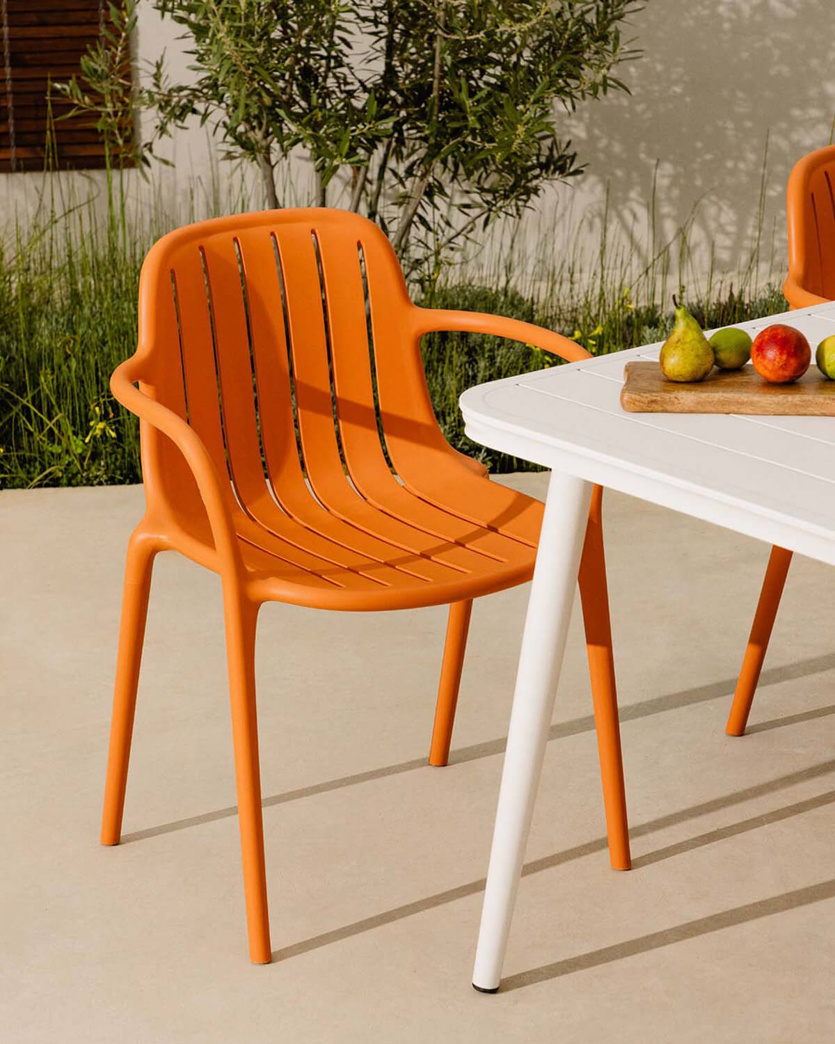 Pack 4 Chaises d'Extérieur en Polypropylène Brand, image de la gelerie 2