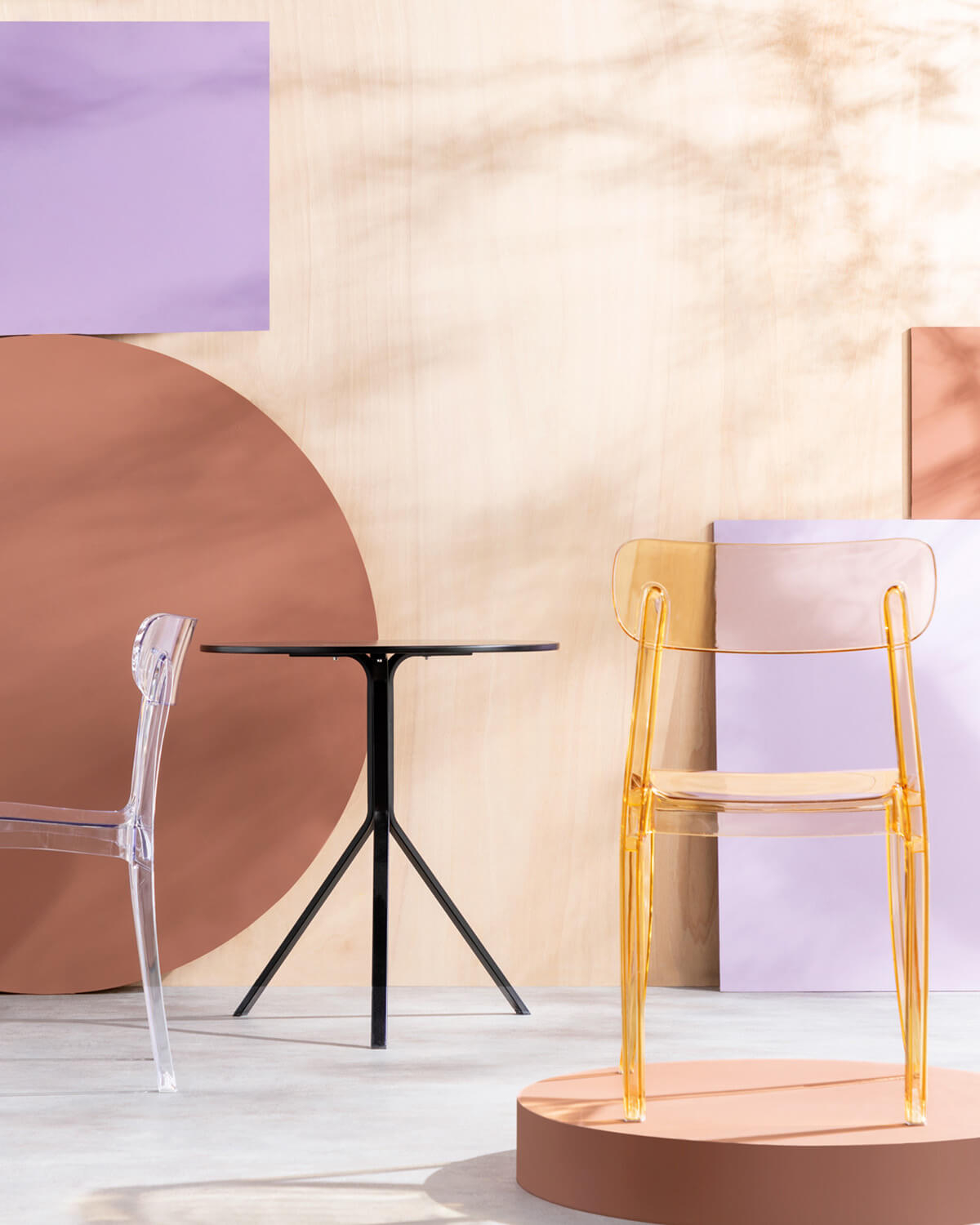 Chaise d´Extérieur en Polycarbonate Arlet, image de la gelerie 2