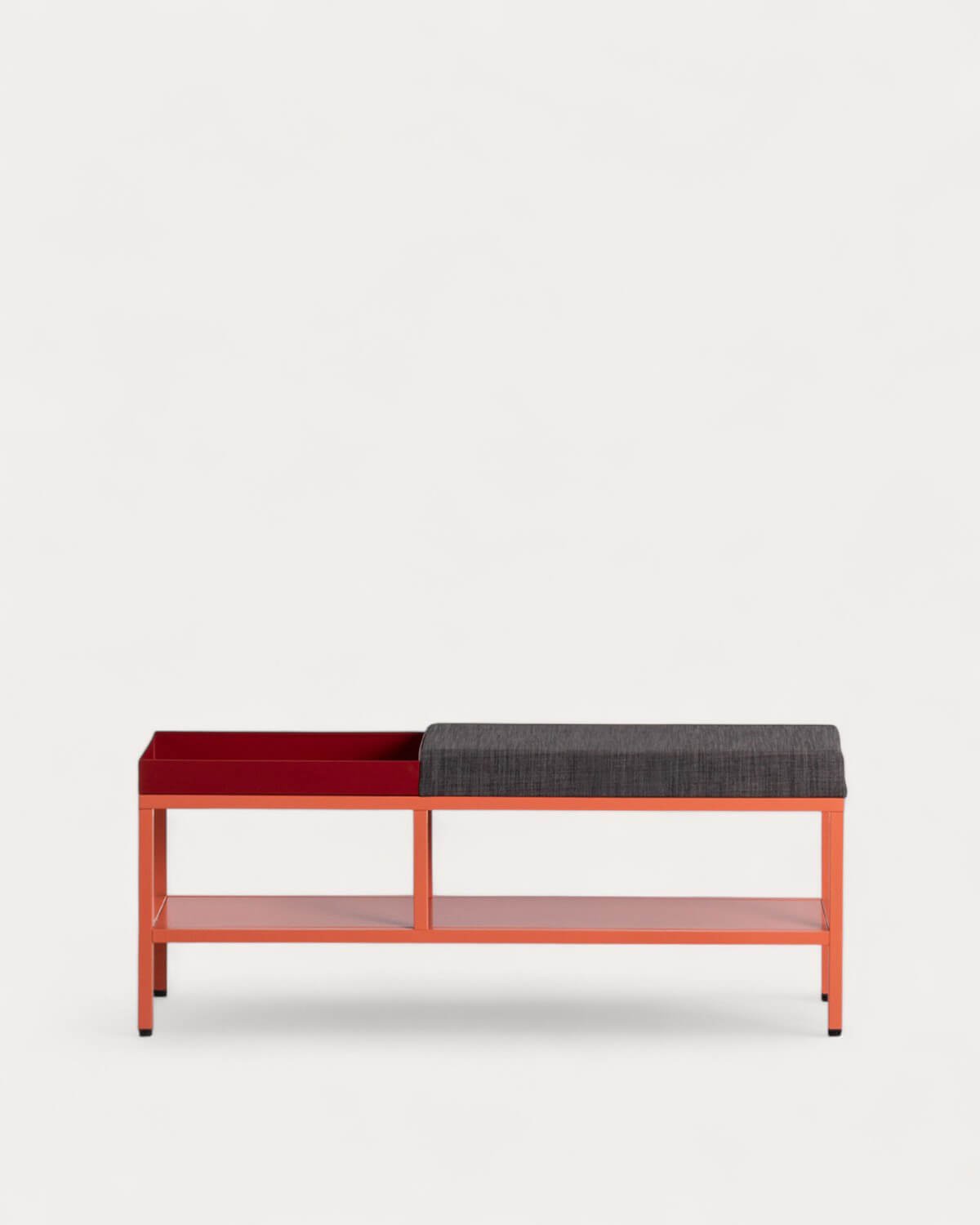 Banc à Chaussures avec Rangement en Acier Laminé Bruck, image de la gelerie 4