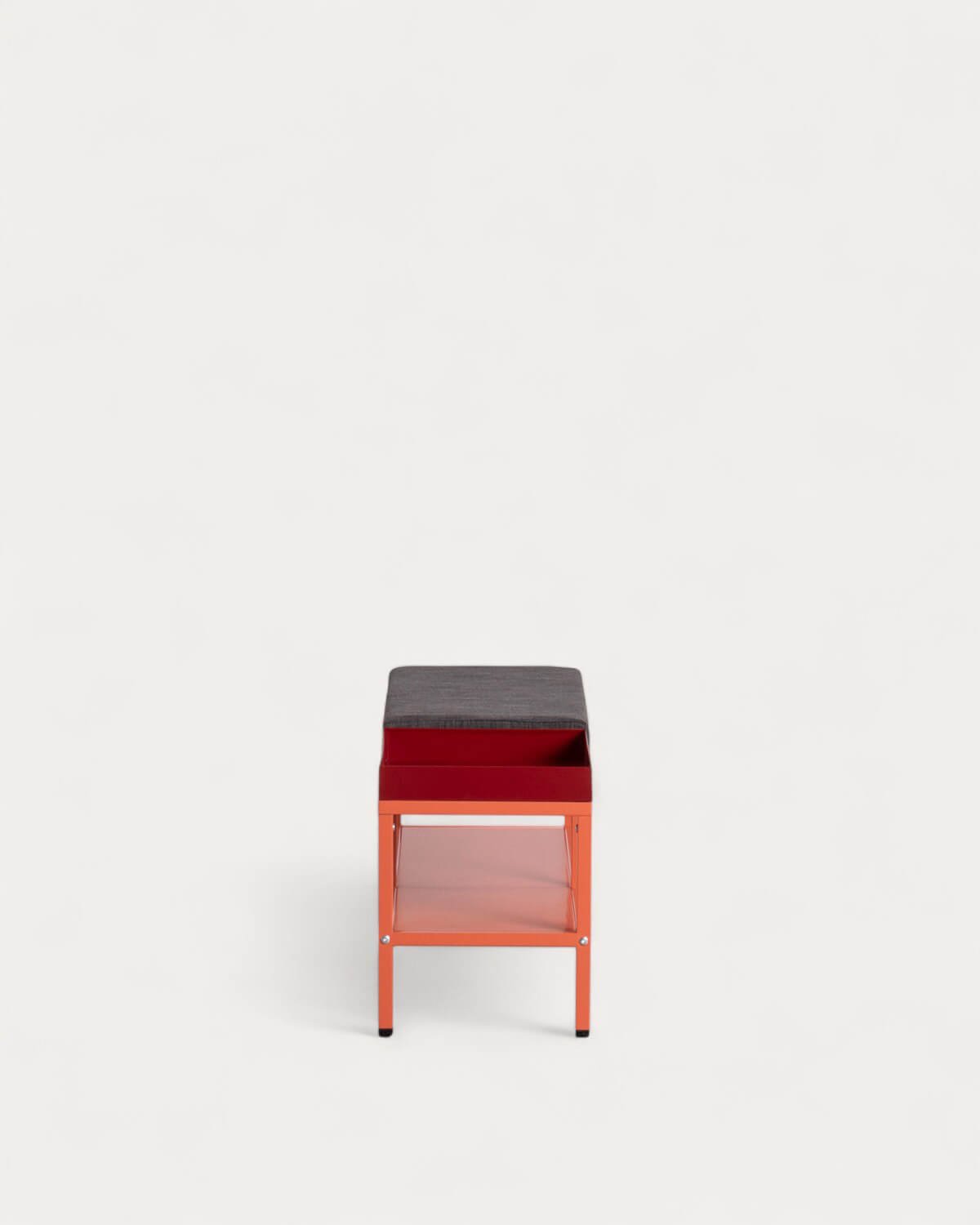 Banc à Chaussures avec Rangement en Acier Laminé Bruck, image de la gelerie 5