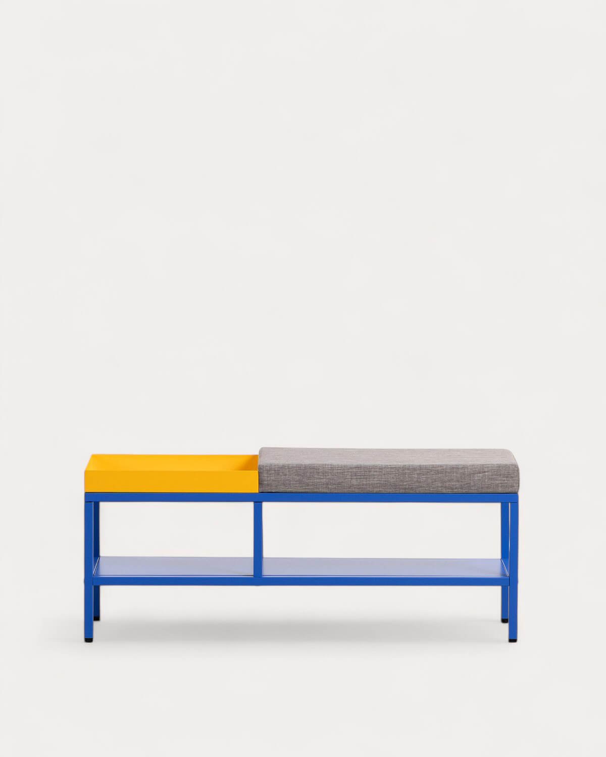 Banc à Chaussures avec Rangement en Acier Laminé Bruck, image de la gelerie 4