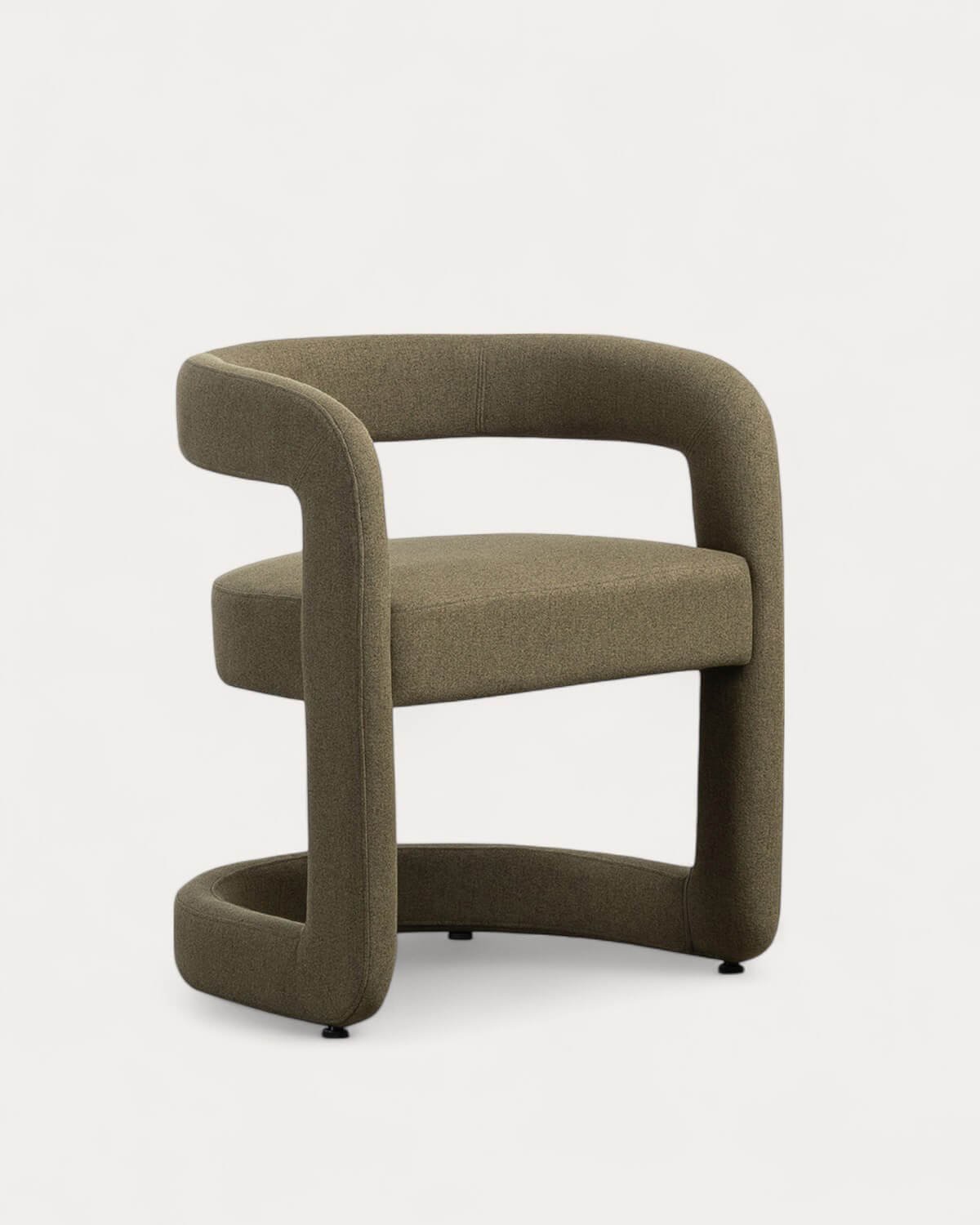 Pack de 4 Chaises de Salle à Manger en Tissu Winsi, image de la gelerie 1