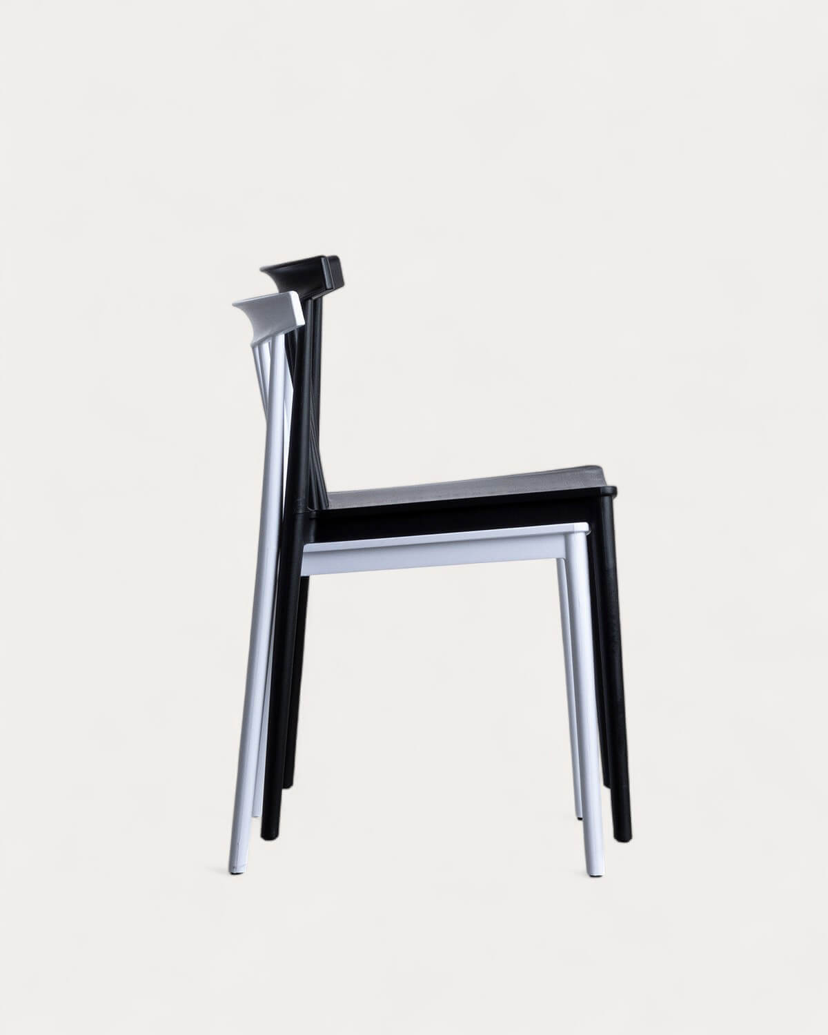Pack 4 Chaises de Salle à Manger en Polypropylène Sunty, image de la gelerie 2
