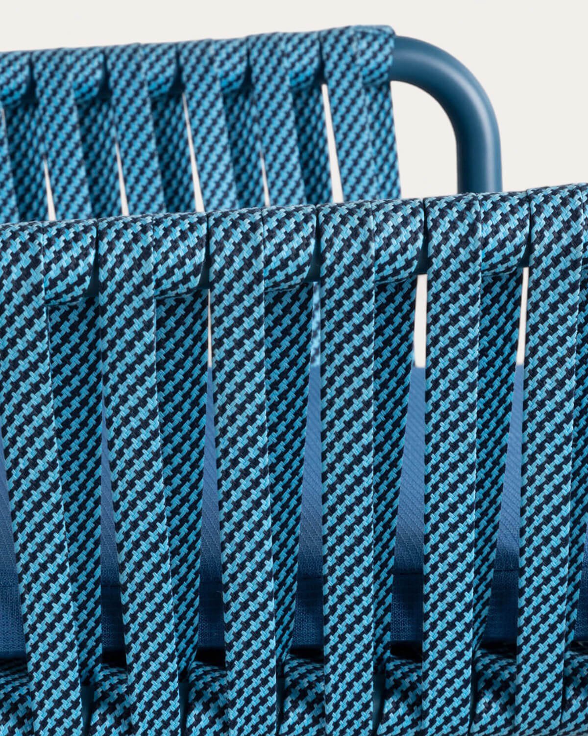 Pack 4 Chaises de Salle à Manger avec Accoudoirs en Aluminium et Corde Drian, image de la gelerie 5