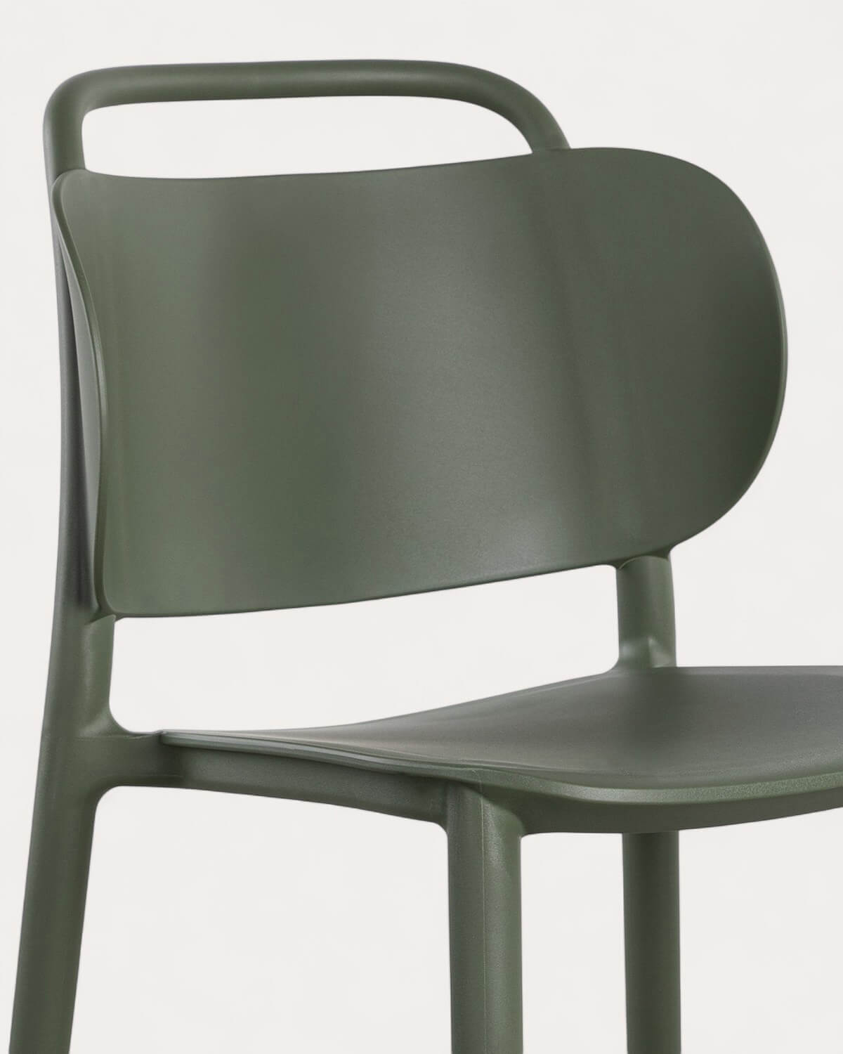 Pack 4 Tabourets d'Extérieur hauts en Polypropylène (77 cm) Kole, image de la gelerie 6