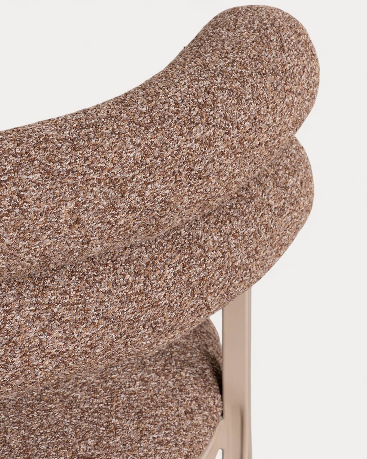 Pack 2 Chaises de Salle à Manger en Tissu et Métal Aixa Classic, image de la gelerie 6